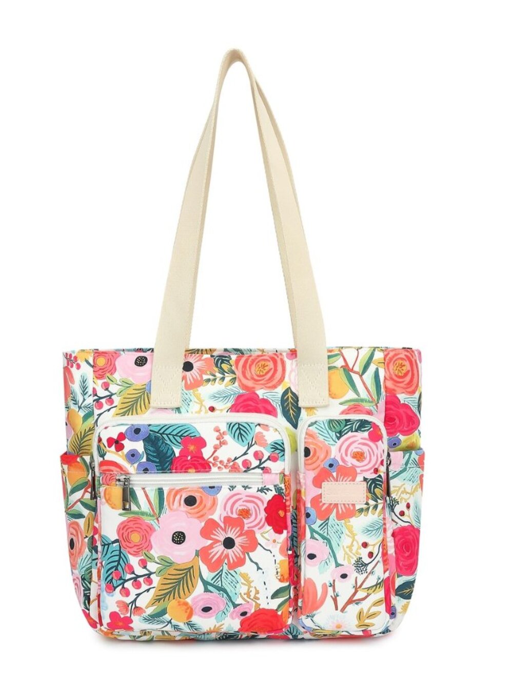 Women Tote Bag With Muti-Pockets,Lightweight Shoulder Bag,Large Capacity Handbag